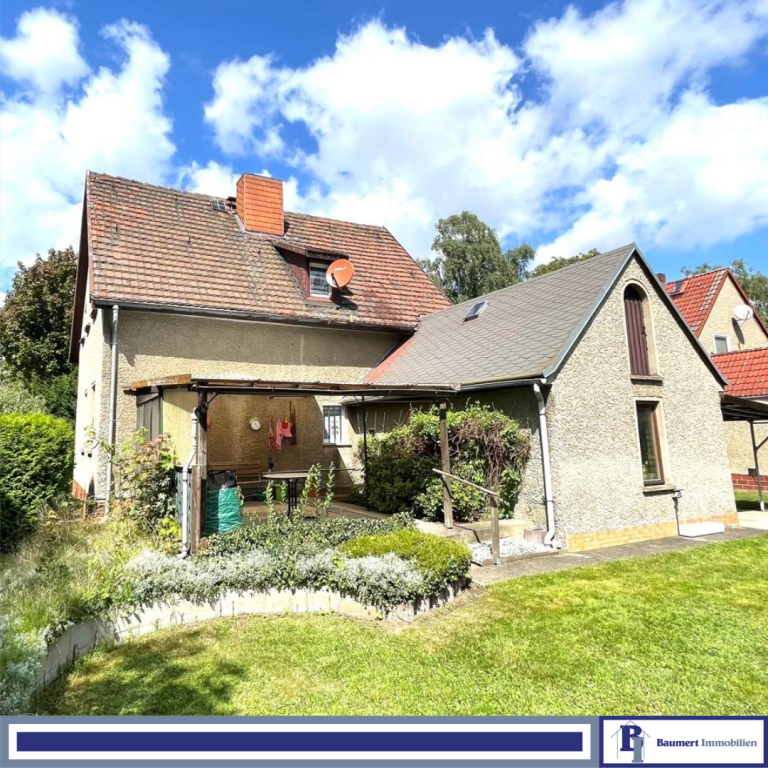 Blick vom Garten Berlin Einfamilienhaus Familienfreundliches Einfamilienhaus in Mahlsdorf-Nord