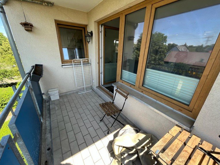 Balkon 2. OG Berlin Etagenwohnung Berlin - am U-Biesdorf - 2 Zimmer mit Balkon