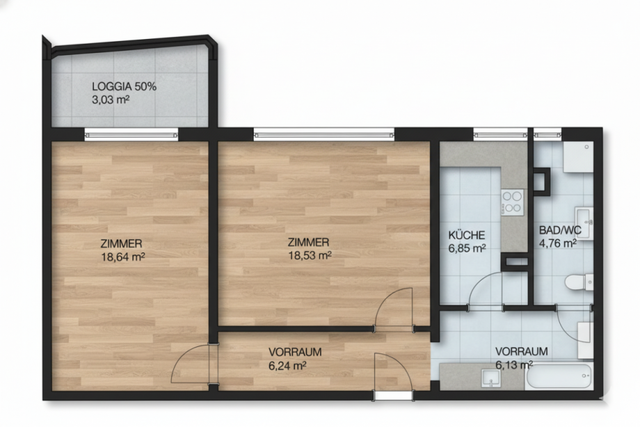 Grundriss Etagenwohnung Berlin