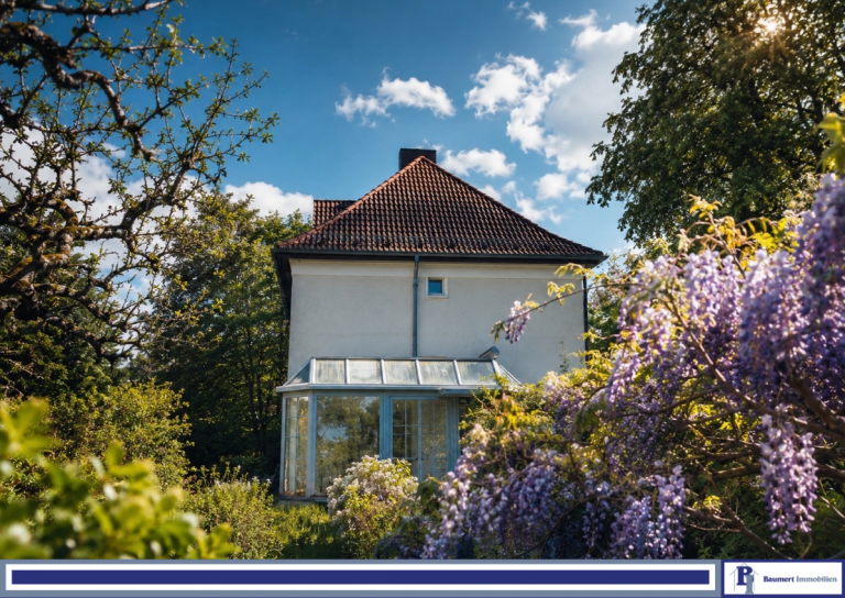Hausansicht Garten Berlin Doppelhaush�lfte Doppelhaush�lfte mit gro�em Garten in ruhiger Lage von Niedersch�nhausen