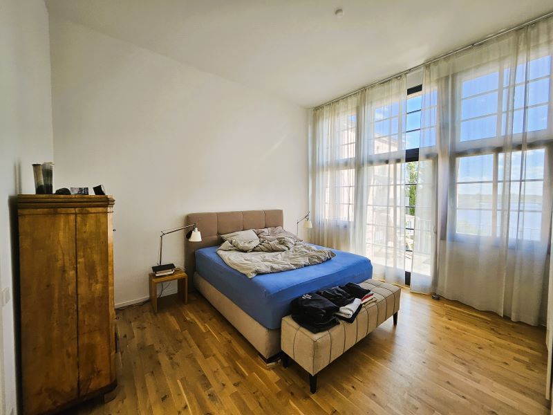 Schlafzimmer Loft-Studio-Atelier Berlin