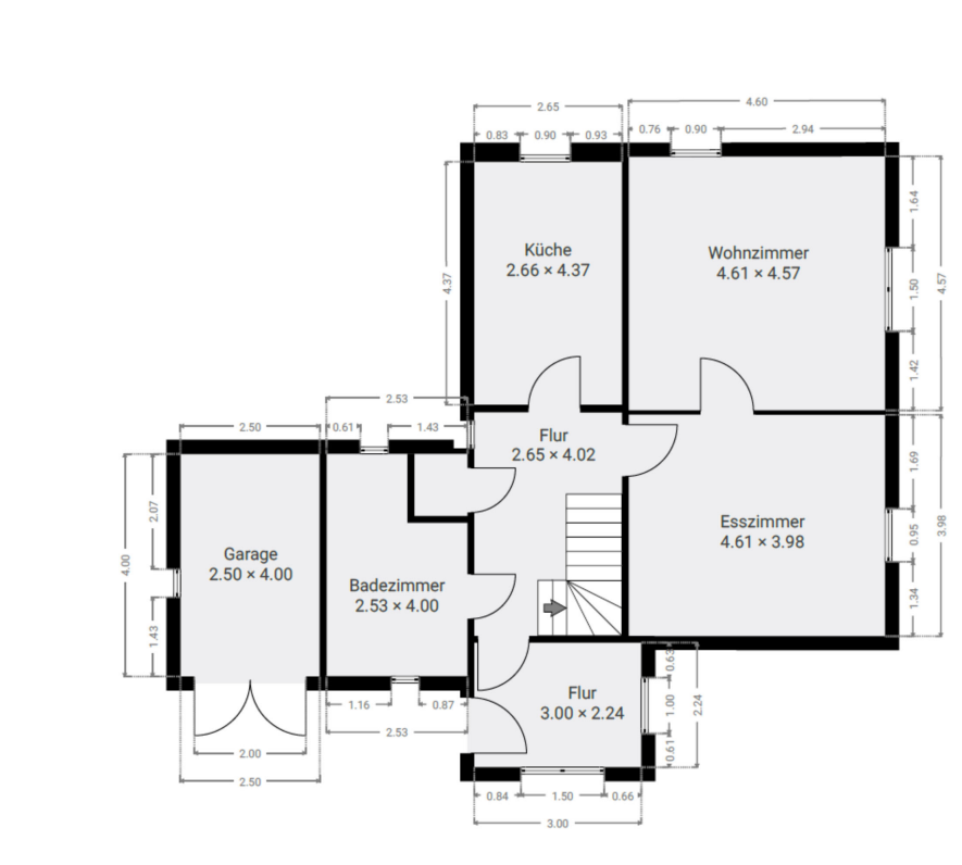 Grundriss EG Einfamilienhaus Berlin