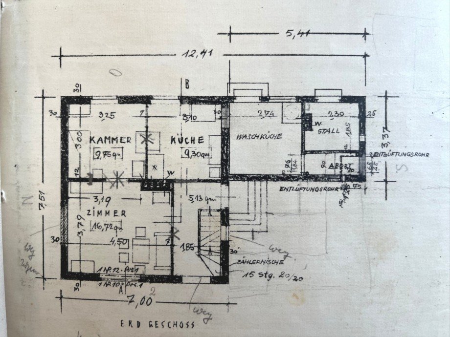 Grundriss EG Einfamilienhaus Berlin