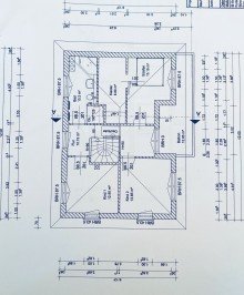 Grundriss Obergeschoss Neuwertige Stadtvilla mit Erdw�rmeheizung