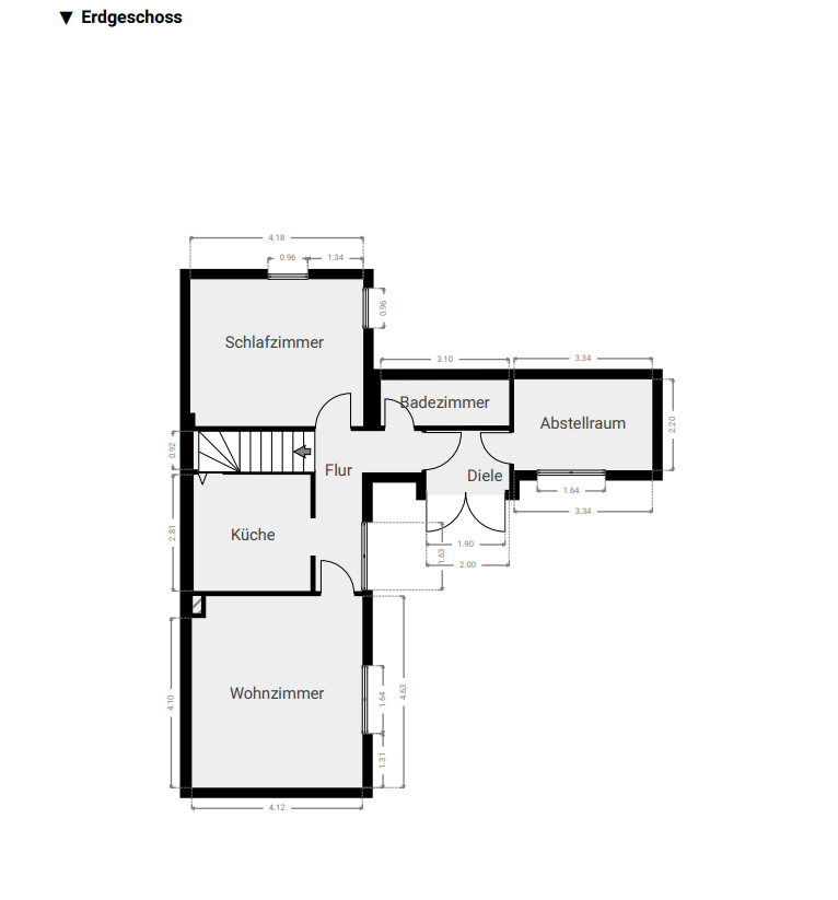 Grundriss EG Einfamilienhaus Fredersdorf-Vogelsdorf