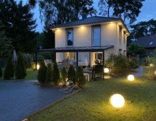 Ansicht bei D�mmerung (2) Neu Stadtvilla  in Altlandsberg