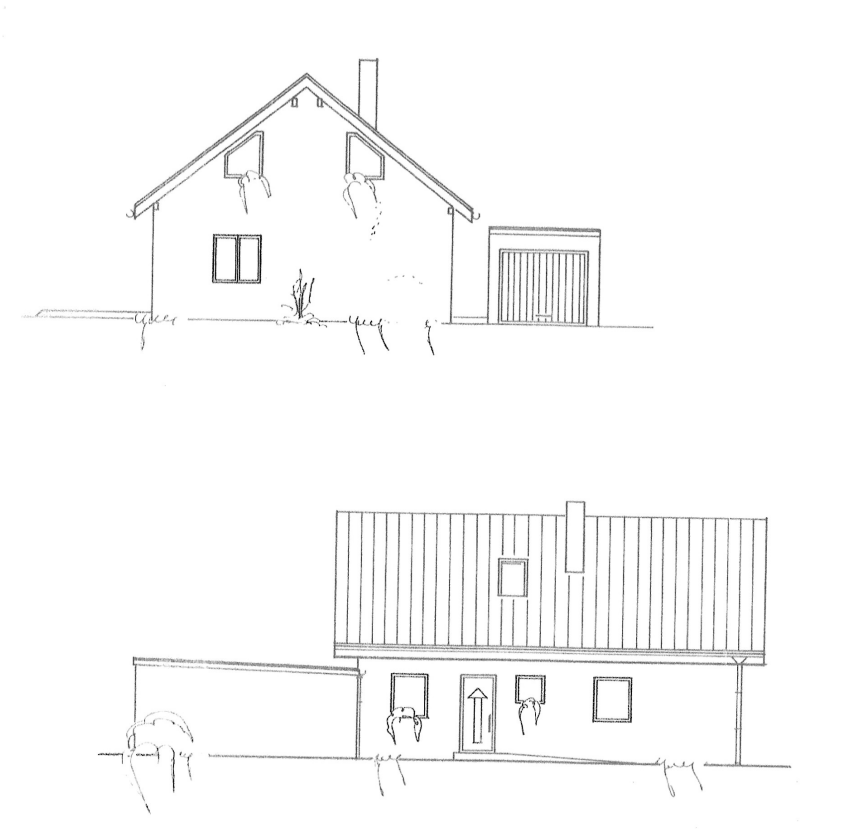 Ansichten Einfamilienhaus Gerbisdorf