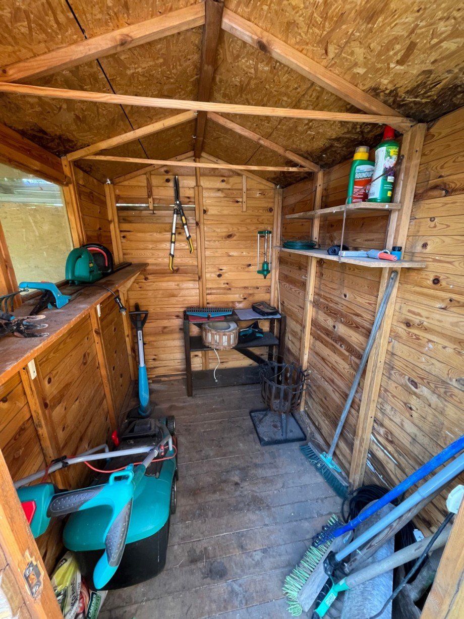 Gartenhaus Doppelhaush�lfte Hoppegarten OT Birkenstein