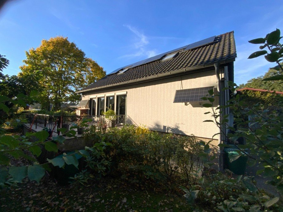 Hausansicht inkl. Terrasse Einfamilienhaus Hennigsdorf