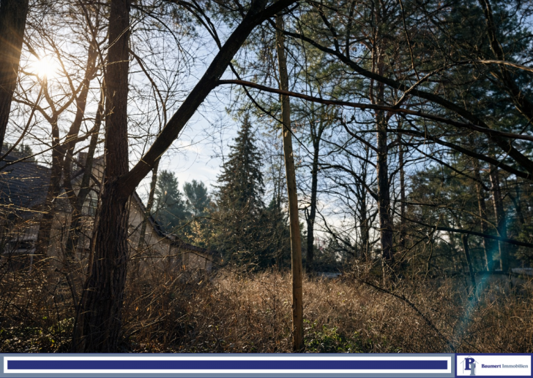 Grundst�ck Berlin Wohngrundst�ck Baugrundst�ck in idyllischer Lage von Mahlsdorf S�d