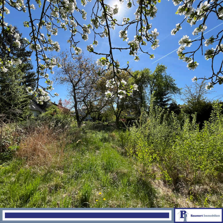 Grundst�ck Berlin Wohngrundst�ck Baugrundst�ck in Berlin-Mahlsdorf - fu�l�ufig zur S-Bahn, S�dausrichtung