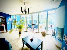 Wohnzimmer Individuelles Architektenhaus mit Pool und 7 Zimmern