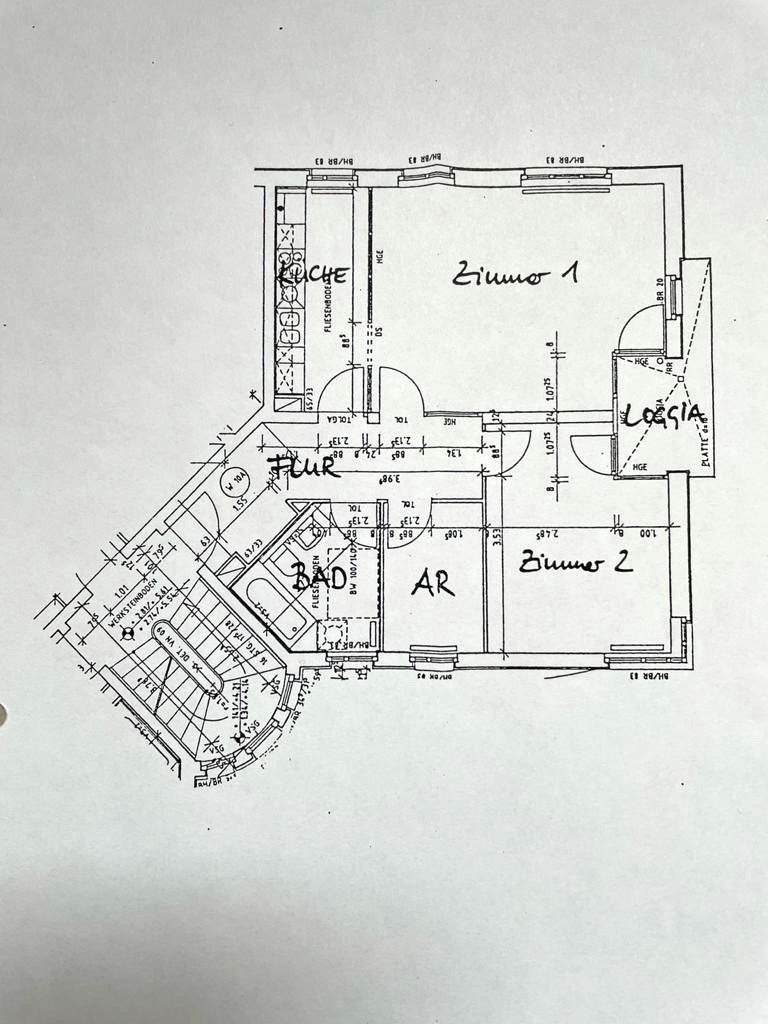 Grundri� Etagenwohnung Berlin