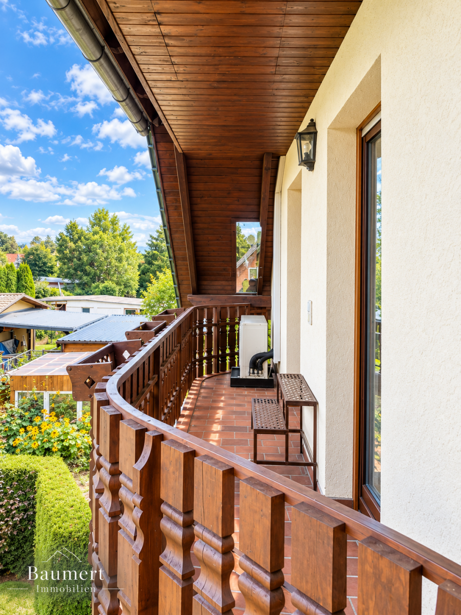 Balkon Doppelhaush�lfte Berlin