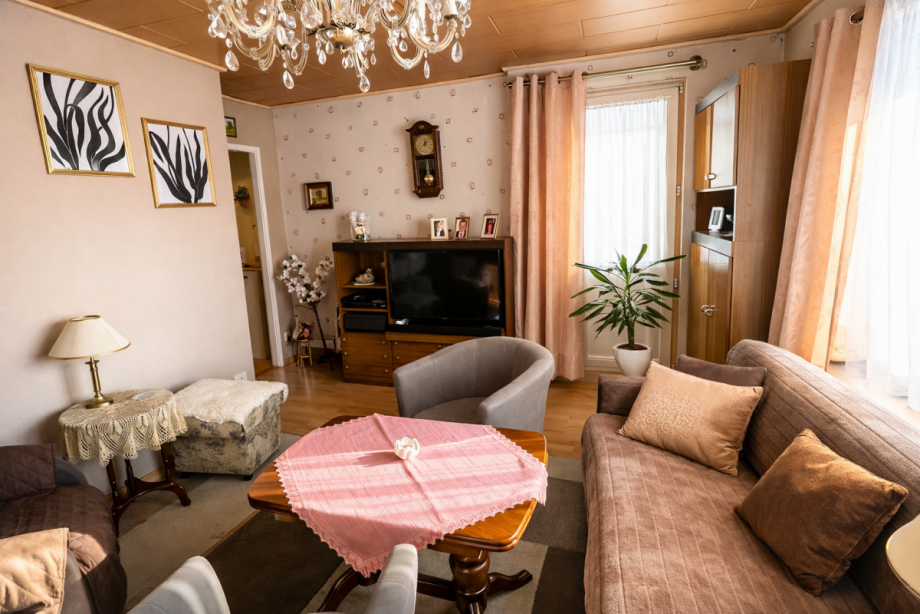 Wohnzimmer DG Dachgeschosswohnung Berlin