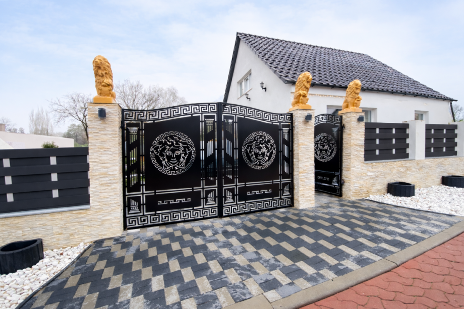 Ansicht von der Stra�e Einfamilienhaus Kloster Lehnin