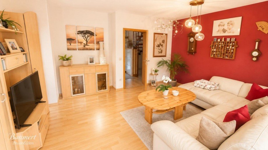 Wohnzimmer EG Doppelhaush�lfte Berlin