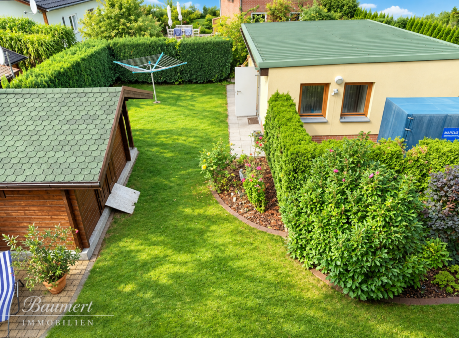 Garten Doppelhaush�lfte Berlin