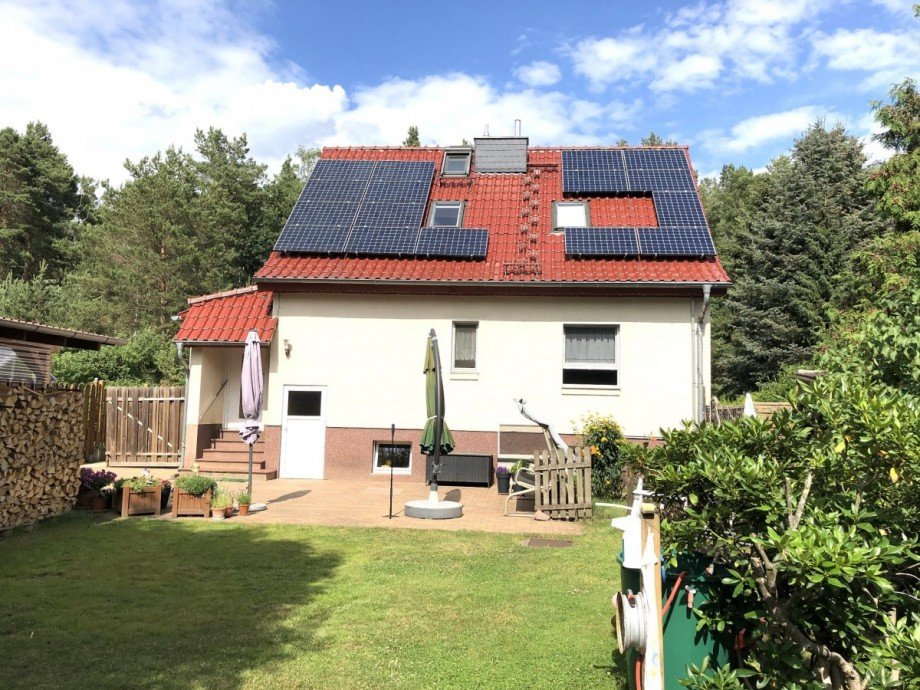 Blick von der Terrasse Einfamilienhaus Wandlitz/Basdorf