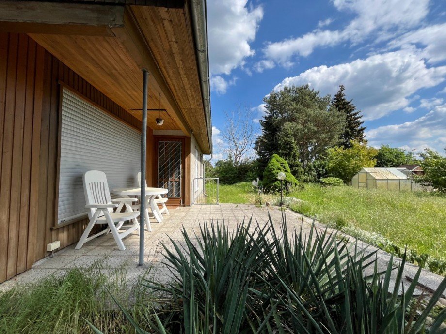 �berdachte Terrasse Bungalow Berlin