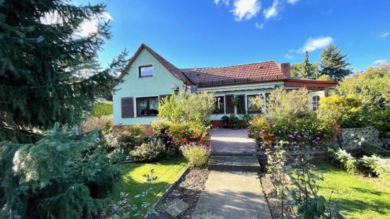 Hausansicht Berlin Bungalow gem�tlicher Bungalow in Kaulsdorf S�d Nahe Habermannsee