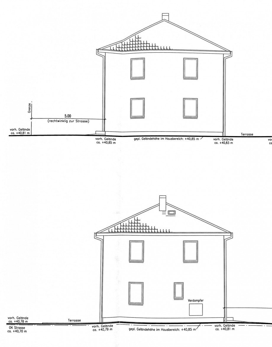 Ansicht 1 Einfamilienhaus Berlin