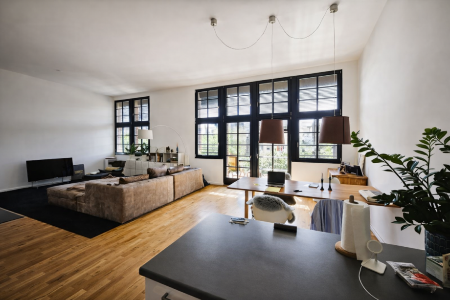 Wohnzimmer1 Loft-Studio-Atelier Berlin