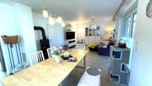 Wohnzimmer Energieeffizienzklasse A+  mit moderner Technik in Berlin