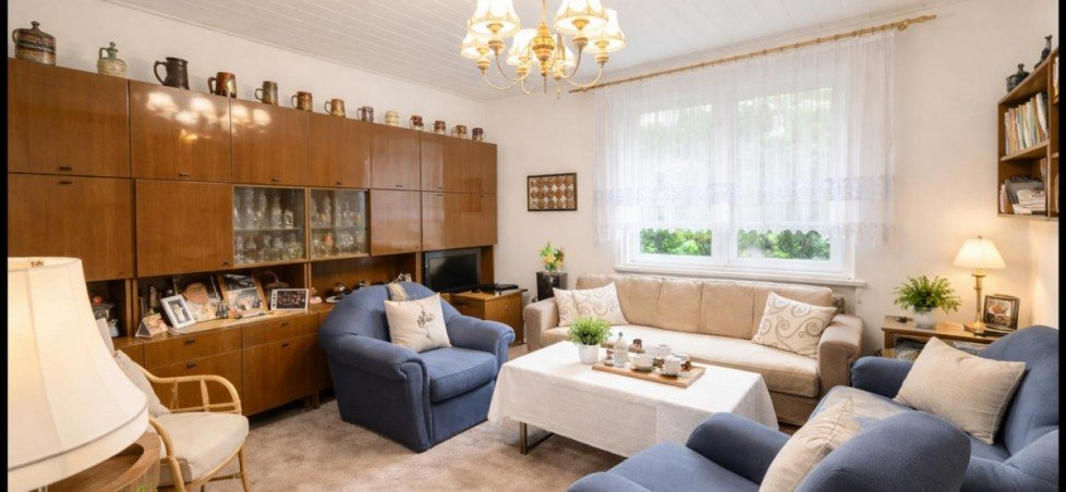 Wohnzimmer EG Mehrfamilienhaus Berlin