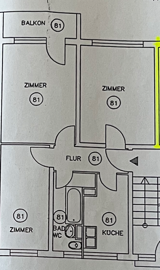 Grundriss Etagenwohnung Berlin