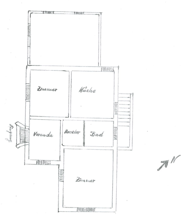 Grundriss EG Bungalow Berlin