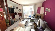 Wohnzimmer Bungalow mit 3 Zimmern und Teilkeller in Mahlsdorf Nord