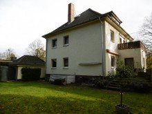 Blick vom Garten Gro�e Stadtvilla in ruhiger Lage von Zehlendorf