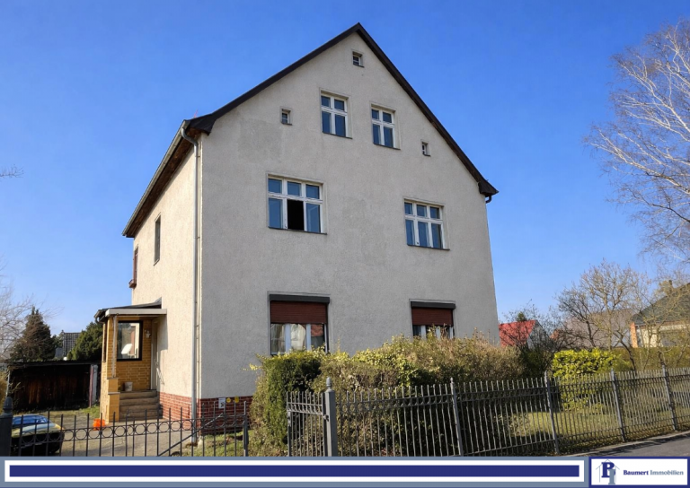 Hausansicht Berlin Mehrfamilienhaus Mehrfamilienhaus mit Potenzial in ruhiger Lage von Kaulsdorf S�d