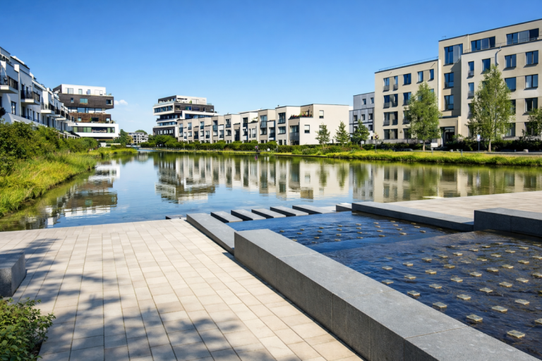 Perspektive 1 Berlin Wohnung Exklusive Eigentumswohnung inkl. Tiefgaragenstellplatz, Balkon & idyllischer Wasserlage