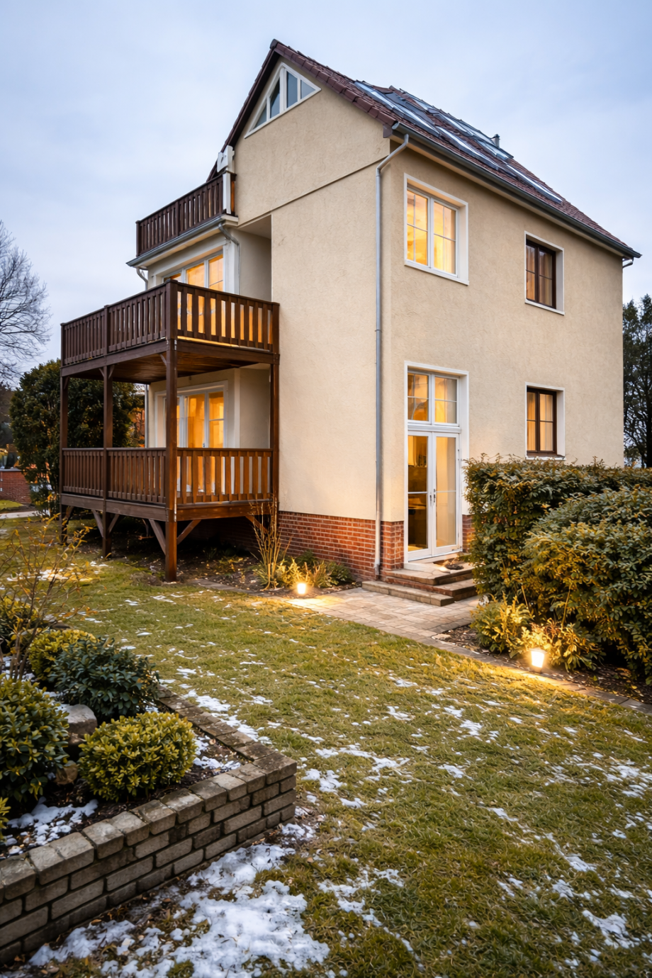 Garten Dachgeschosswohnung Berlin