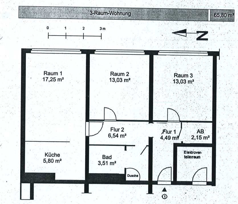 Grundriss Etagenwohnung Berlin