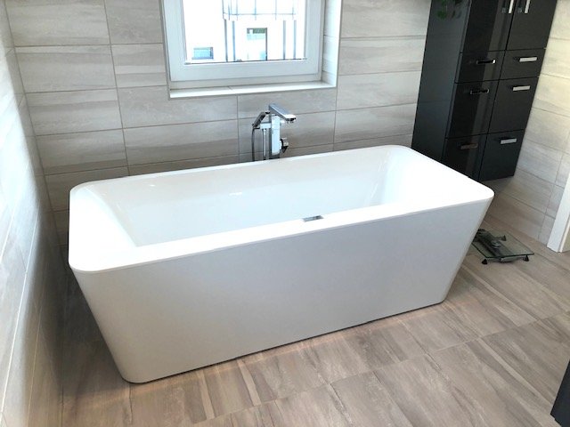 frei stehende Wanne Einfamilienhaus Berlin