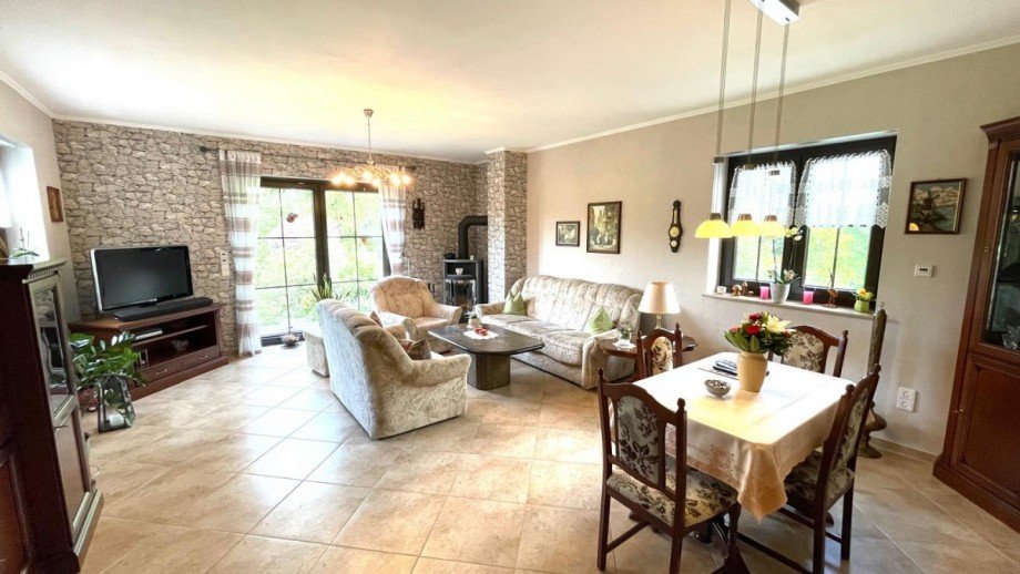 Wohnzimmer Bungalow Berlin