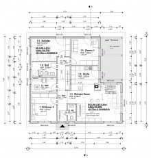 Grundriss Erdw�rme! Lichtdurchfluteter Bungalow mit offener Decke in Waldesruh +Bj 2021+