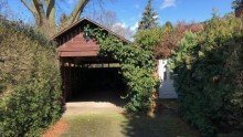 Carport Neu: Gem�tlicher Bungalow mit Wintergarten und Keller in Biesdorf S�d