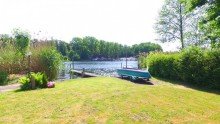 Blick zum Wasser Wassergrundst�ck! in K�penick!inkl. zwei Bootsstegen!Ihre Chance!