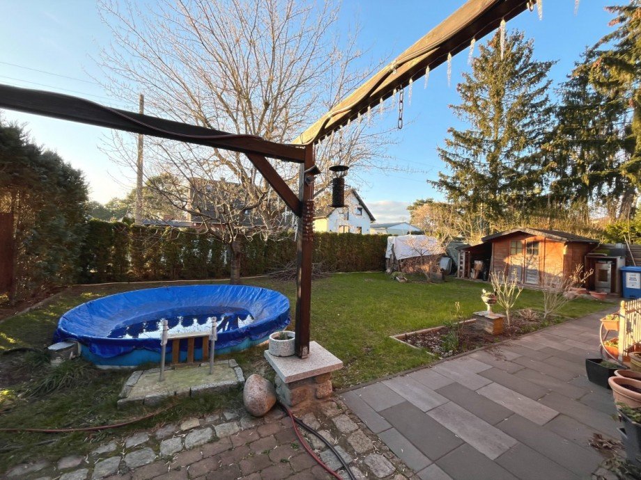 Garten Doppelhaush�lfte Berlin