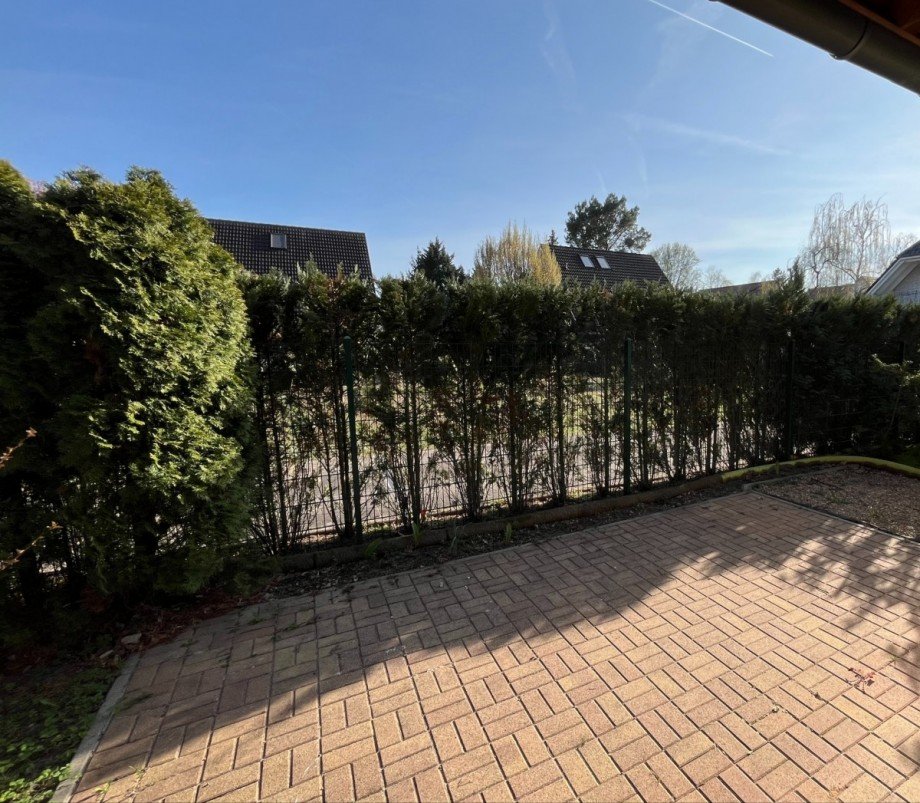 Terrasse Doppelhaush�lfte Berlin
