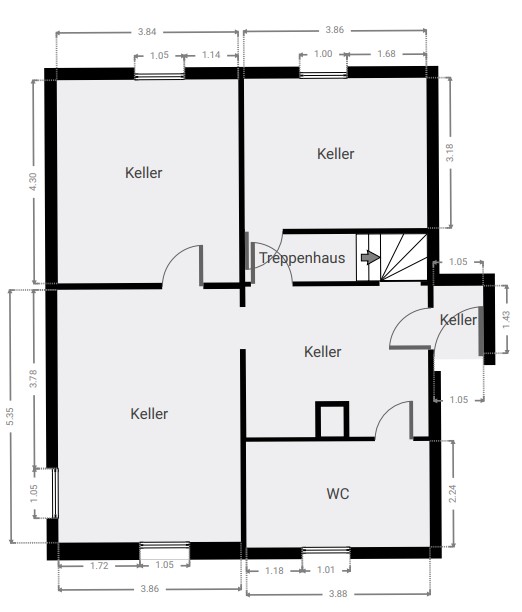 Grundriss Keller Einfamilienhaus Hennigsdorf