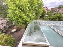 Gartenblick aus dem DG Einfamilienhaus mit Wintergarten & Tiefgarage in Alt-Hohensch�nhausen