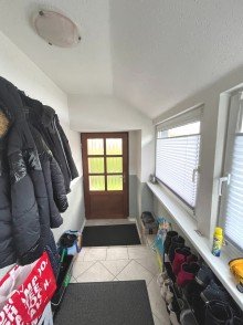 Eingangsbereich Oranienburg-Schmachtenhagen: Charmantes Einfamilienhaus mit Vollkeller, 2 B�dern und Garten