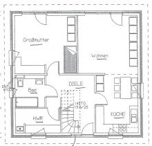 Grundriss EG Exklusives Einfamilienhaus in zentraler Lage - 5 Zimmer zum Wohlf�hlen