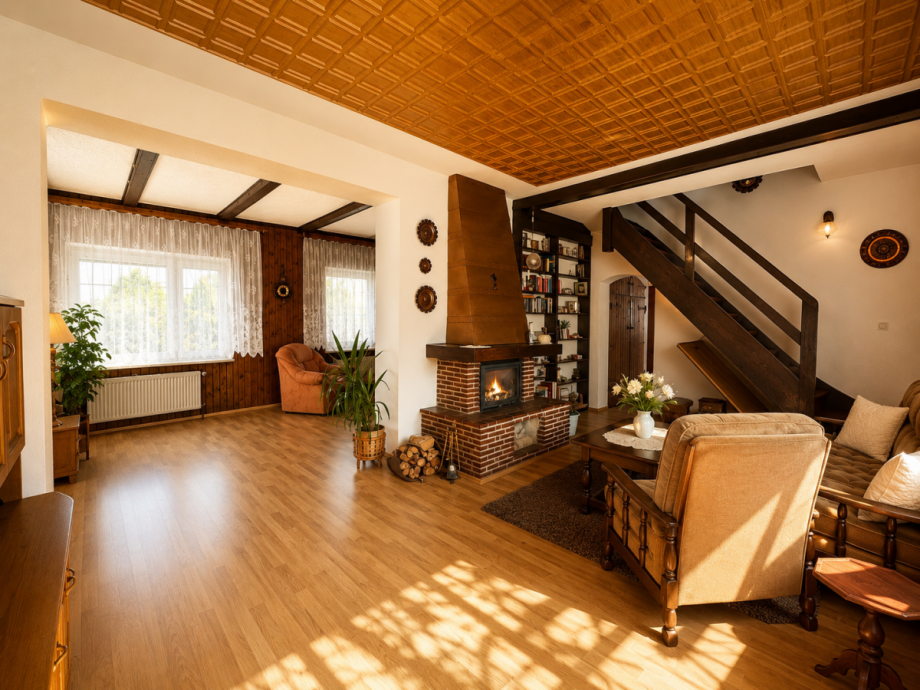Wohnzimmer EG Einfamilienhaus Berlin
