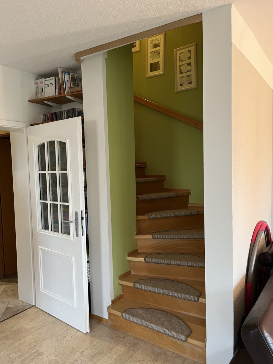 Treppe ins OG Doppelhaush�lfte Berlin